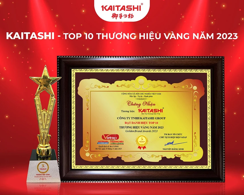 Ghế massage Kaitashi - Bí kíp ‘nạp năng lượng’ mỗi ngày cho cơ thể