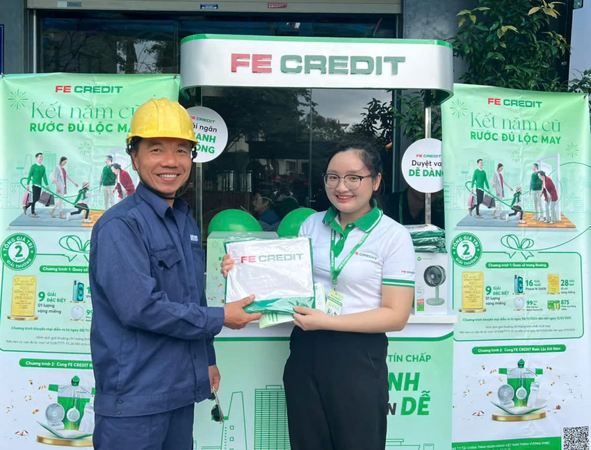 FE CREDIT khuấy động thị trường cho vay tiêu dùng chào năm mới 2025