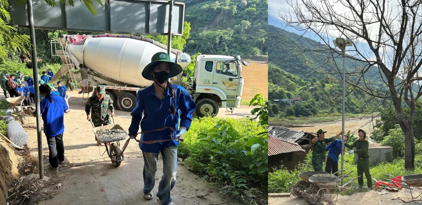 Hành trình 'cõng' nước sạch lên bản của hàng nghìn chiến sĩ Mùa hè Xanh