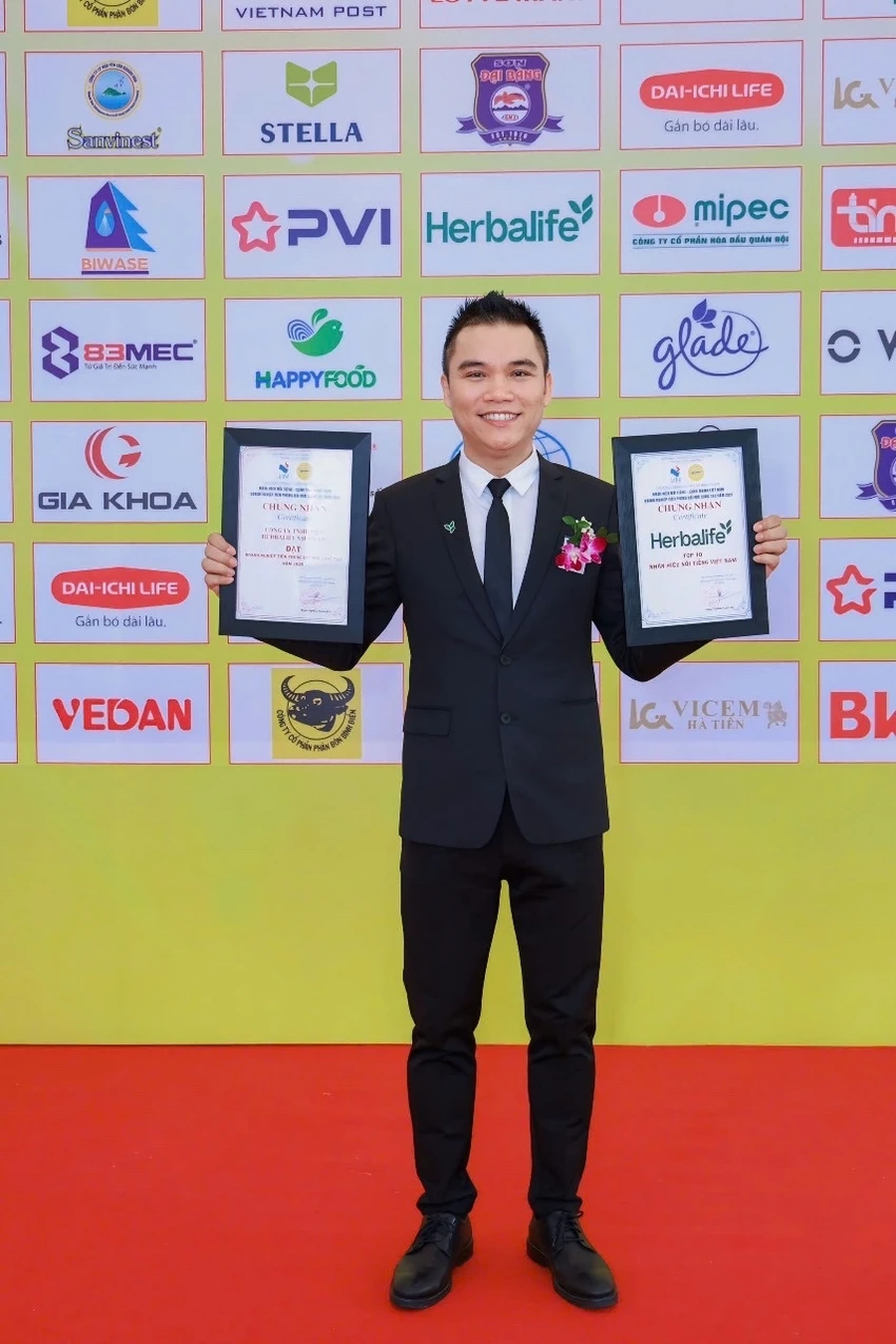 Herbalife Việt Nam đạt Chứng nhận Top 10 Nhãn hiệu nổi tiếng Việt Nam năm 2025