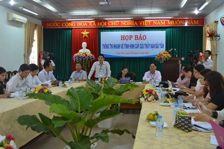 Lãnh đạo Vũng Tàu xin lỗi gia đình du khách tử vong do đuối nước ảnh 1 Lãnh đạo Vũng Tàu xin lỗi gia đình du khách tử vong do đuối nước ảnh 1