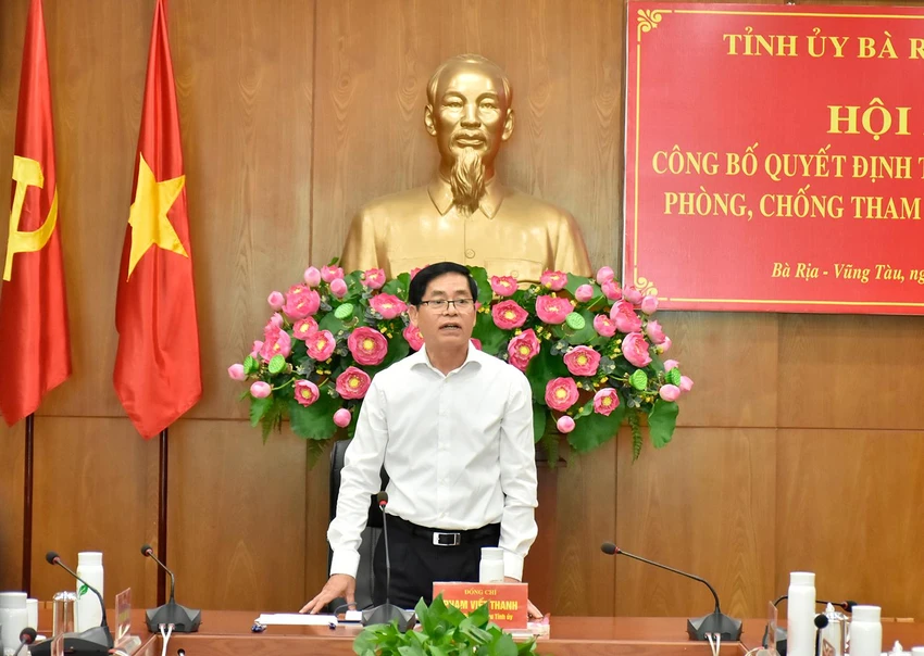 Ông Phạm Viết Thanh, Bí thư Tỉnh ủy, trưởng Ban chỉ đạo. Ảnh:TK Ông Phạm Viết Thanh, Bí thư Tỉnh ủy, trưởng Ban chỉ đạo. Ảnh:TK
