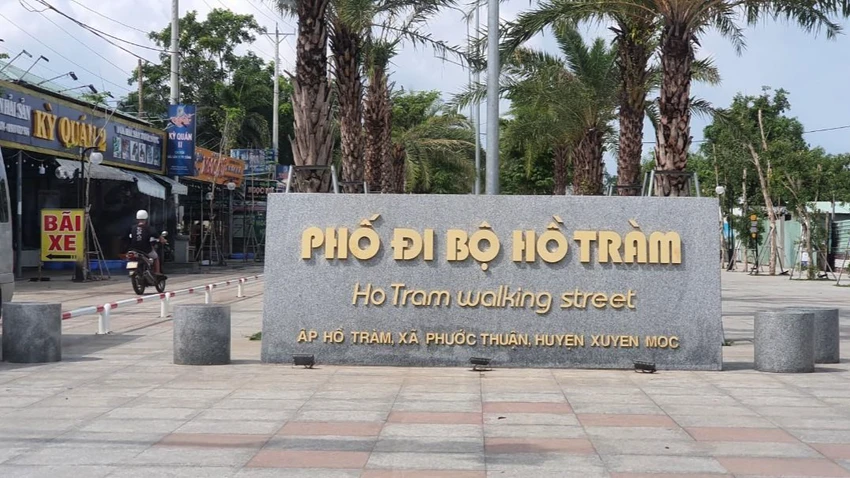 Phố đi bộ Hồ Tràm cũng được huyện Xuyên Mộc đầu tư xong, chờ vận hành chính thức-Ảnh:TK Phố đi bộ Hồ Tràm cũng được huyện Xuyên Mộc đầu tư xong, chờ vận hành chính thức-Ảnh:TK