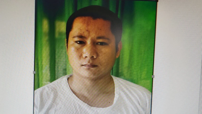 Dương Đệ Hoàng trong hồ sơ của công an. Ảnh:TK Dương Đệ Hoàng trong hồ sơ của công an. Ảnh:TK