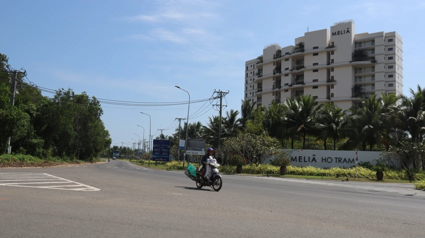 Dự án Melia Hồ Tràm đã đưa vào sử dụng khối khách sạn. Ảnh:TK Dự án Melia Hồ Tràm đã đưa vào sử dụng khối khách sạn. Ảnh:TK