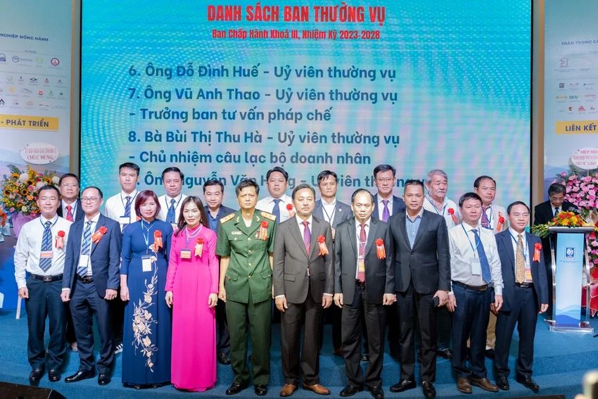 Ban chấp hành hiệp hội DNNVV Bà Rịa-Vũng Tàu Doanh nghiệp Bà Rịa-Vũng Tàu