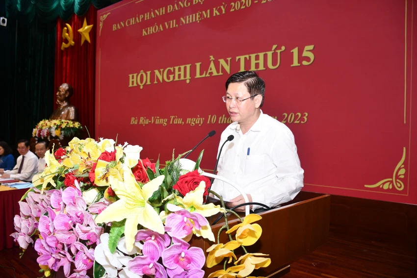 Ông Lê Ngọc Khánh, phó chủ tịch UBND tỉnh Bà Rịa-Vũng Tàu Ông Lê Ngọc Khánh