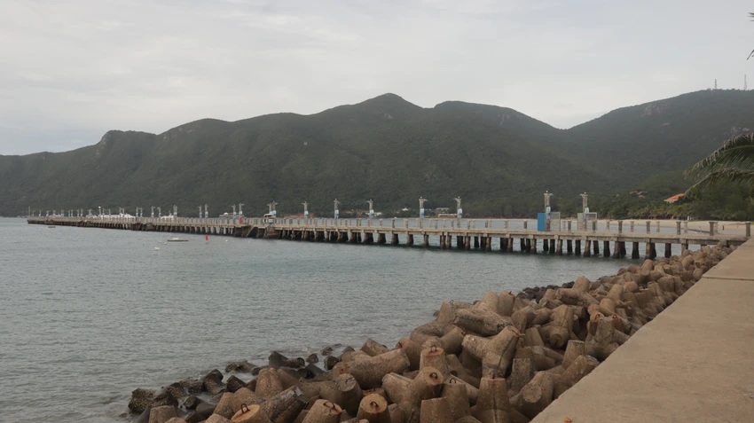Cảng tàu khách Côn Đảo. Ảnh: TK Cảng tàu khách Côn Đảo. Ảnh: TK
