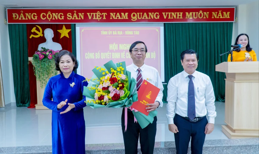 Báo Bà Rịa- Vũng Tàu có Tổng Biên tập mới