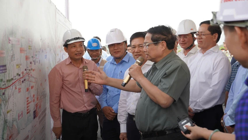 Thủ tướng Phạm Minh Chính kiểm tra tiến độ cao tốc Biên Hòa – Vũng Tàu