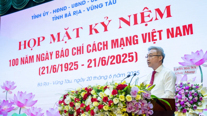 Báo chí đồng hành, góp phần quan trọng cùng sự phát triển của Bà Rịa - Vũng Tàu