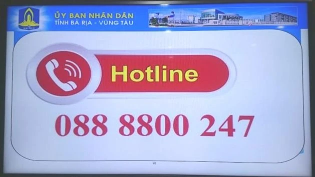Người dân Bà Rịa - Vũng Tàu muốn phản ánh, gọi Đường dây nóng số nào, kể từ 1-7?