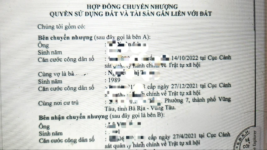 Ký hợp đồng mua nhà có công chứng, trả 5 tỉ đồng xong mới nhận tin giấy tờ giả