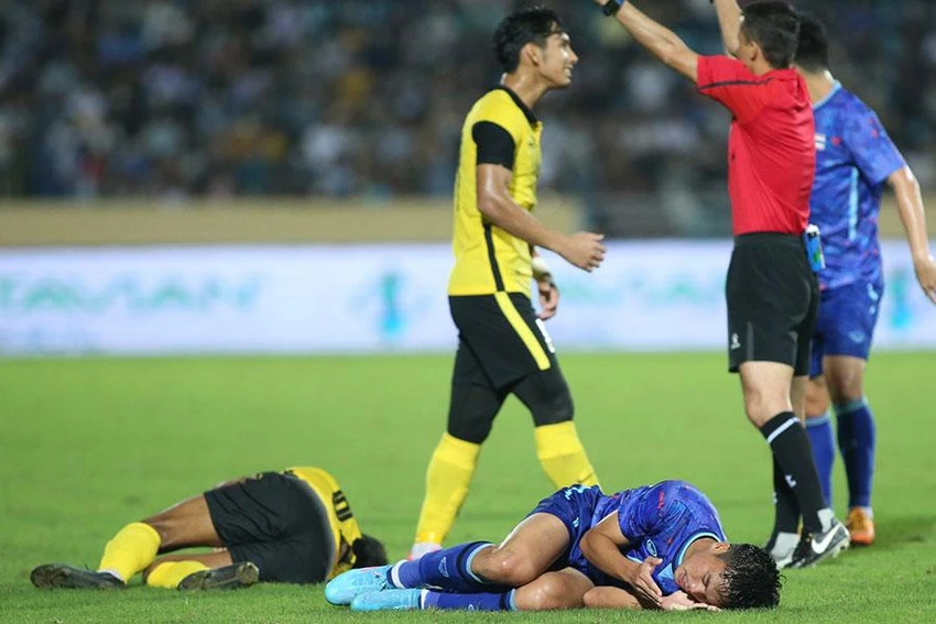 Trong khi Thái Lan trắng tay trước một Malaysia được đánh giá yếu hơn nhưng vẫn mạnh miệng hẹn gặp Việt Nam sau vòng bảng. Ảnh: PHƯƠNG NGHI