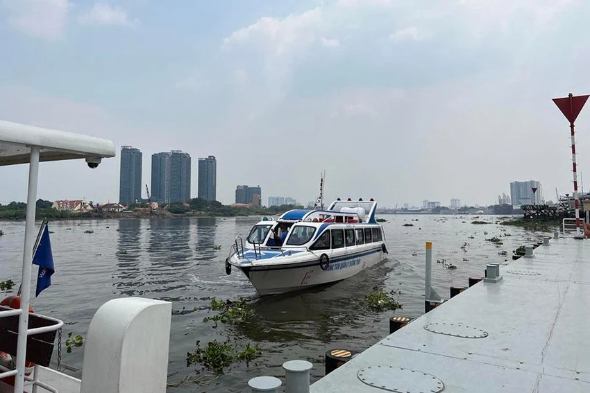 TP.HCM sẽ sớm triển khai ba tuyến đường thủy kết nối với các tỉnh Tiền Giang, Bến Tre và Bà Rịa-Vũng Tàu. Ảnh: ĐT