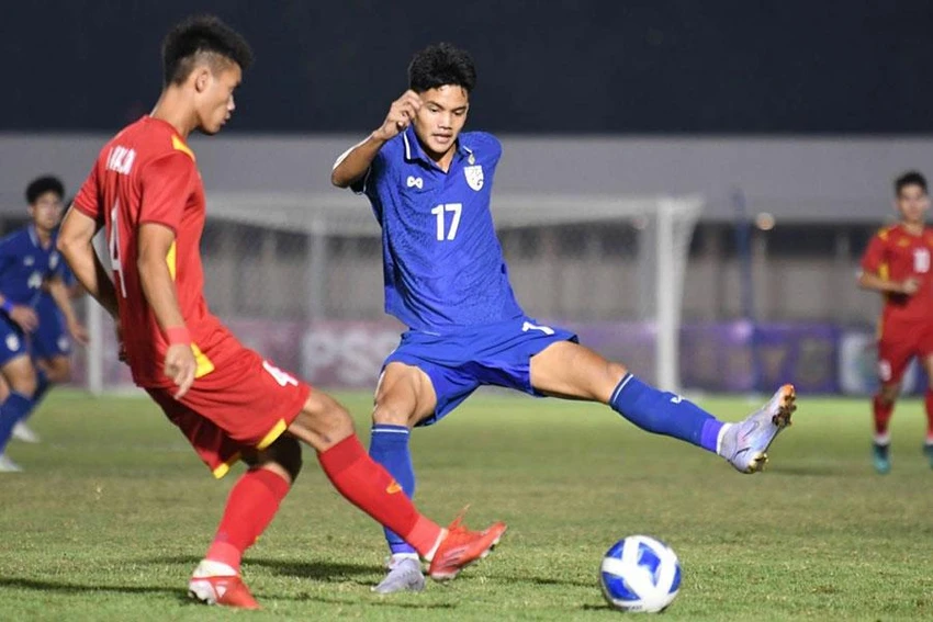Trận U-19 Việt Nam - U-19 Thái Lan thật căng thẳng và kịch tính với kết quả 1-1. Ảnh: AFF Trận U-19 Việt Nam - U-19 Thái Lan thật căng thẳng và kịch tính với kết quả 1-1. Ảnh: AFF