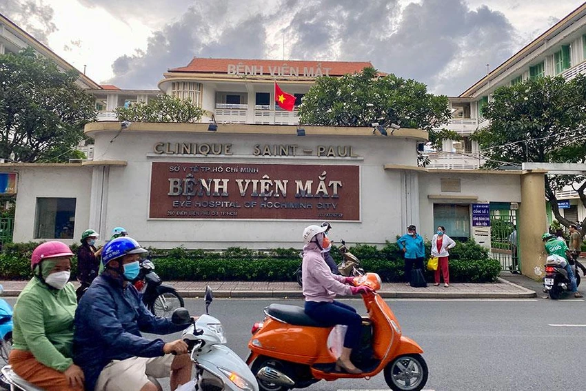 Bệnh viện Mắt TP.HCM. Ảnh: HOÀNG GIANG Bệnh viện Mắt TP.HCM. Ảnh: HOÀNG GIANG