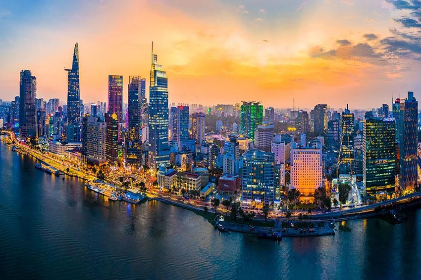 TP.HCM đang hướng tới đô thị đạt đẳng cấp quốc tế, khu trung tâm tài chính, kinh tế của Đông Nam Á. Ảnh: HÀ THANH TP.HCM đang hướng tới đô thị đạt đẳng cấp quốc tế, khu trung tâm tài chính, kinh tế của Đông Nam Á. Ảnh: HÀ THANH
