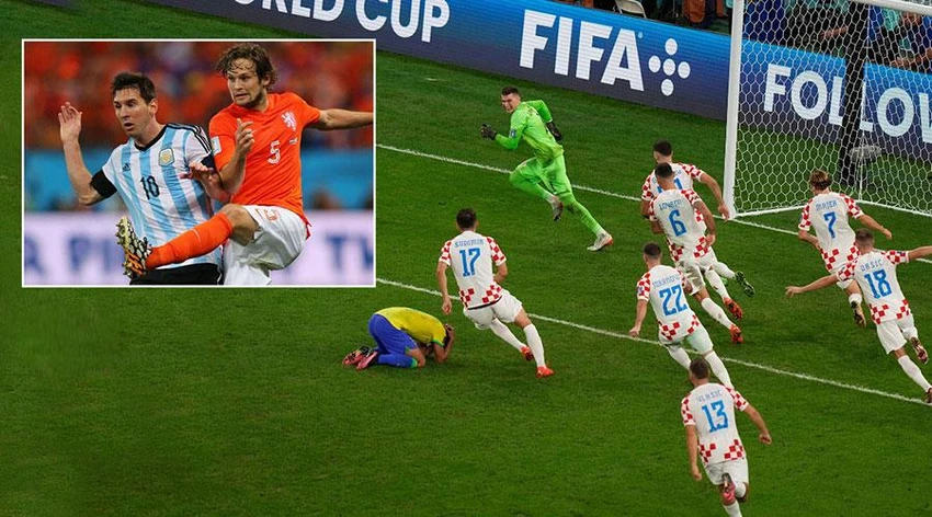 Argentina vượt qua Hà Lan trên chấm luân lưu chứng tỏ sự lì lợm, bản lĩnh, trong khi Croatia đã có hai trận liền đều thắng trên chấm luân lưu theo một kịch bản tra tấn đối thủ đưa về “đấu súng”. Ảnh: GETTY IMAGES Argentina vượt qua Hà Lan trên chấm luân lưu chứng tỏ sự lì lợm, bản lĩnh, trong khi Croatia đã có hai trận liền đều thắng trên chấm luân lưu theo một kịch bản tra tấn đối thủ đưa về “đấu súng”. Ảnh: GETTY IMAGES