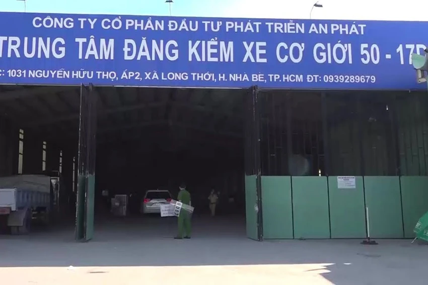 Trung tâm đăng kiểm 50-17D ở Nhà Bè, TP.HCM. Ảnh: CACC Trung tâm đăng kiểm 50-17D ở Nhà Bè, TP.HCM. Ảnh: CACC