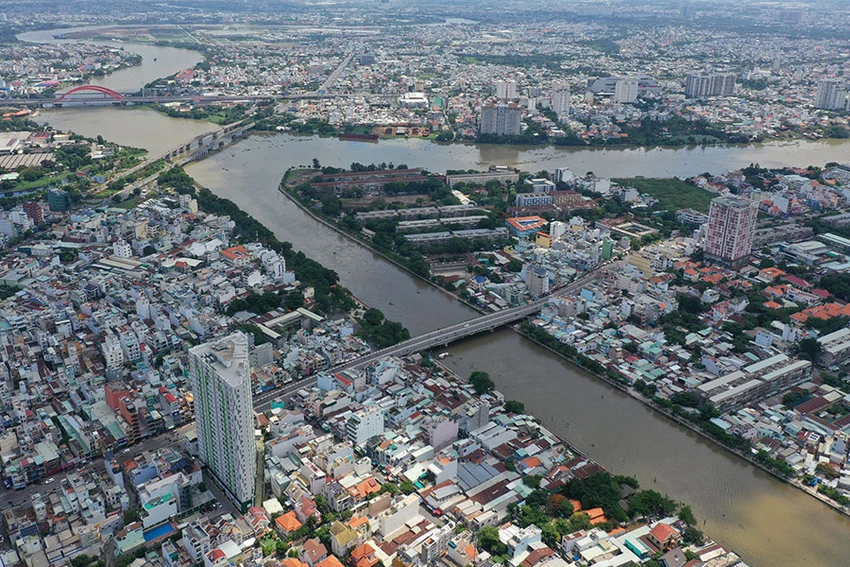 Sông Sài Gòn nằm trong danh sách cắm mốc bảo vệ hành lang sông lần này. Ảnh: KIÊN CƯỜNG Sông Sài Gòn nằm trong danh sách cắm mốc bảo vệ hành lang sông lần này. Ảnh: KIÊN CƯỜNG