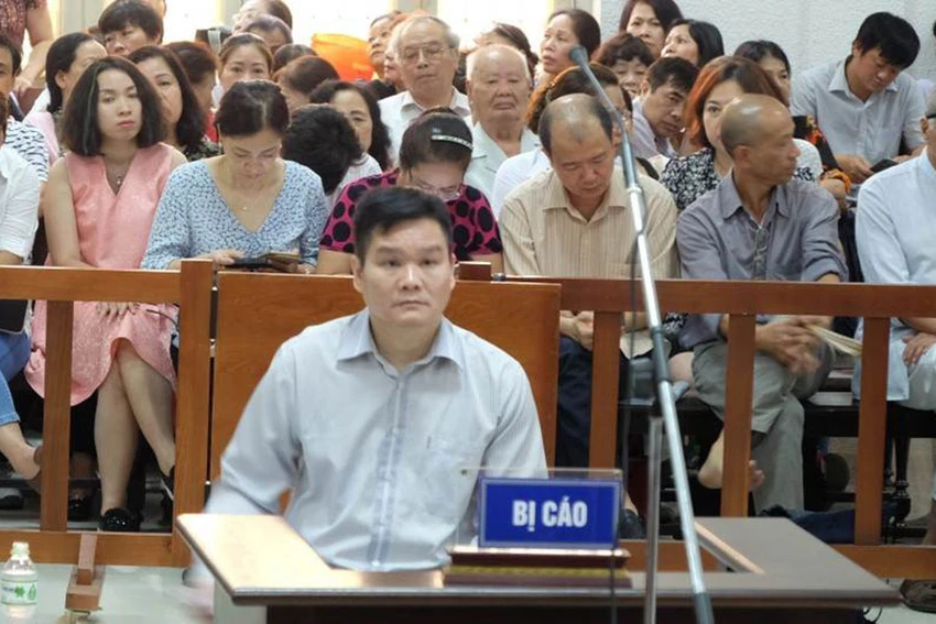 Bị cáo Hải tại phiên tòa trước đó. Ảnh: CTV