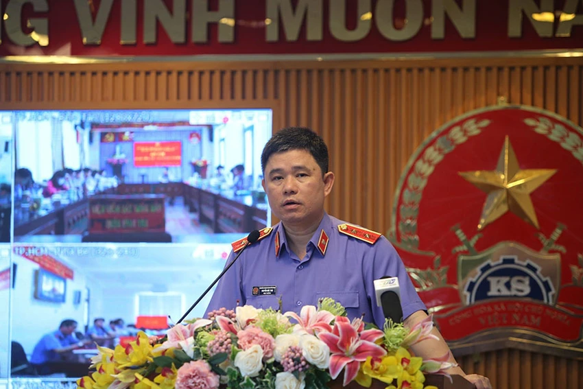 Viện trưởng VKSND TP.HCM Nguyễn Đức Thái. Ảnh: THÀNH CHUNG Viện trưởng VKSND TP.HCM Nguyễn Đức Thái. Ảnh: THÀNH CHUNG