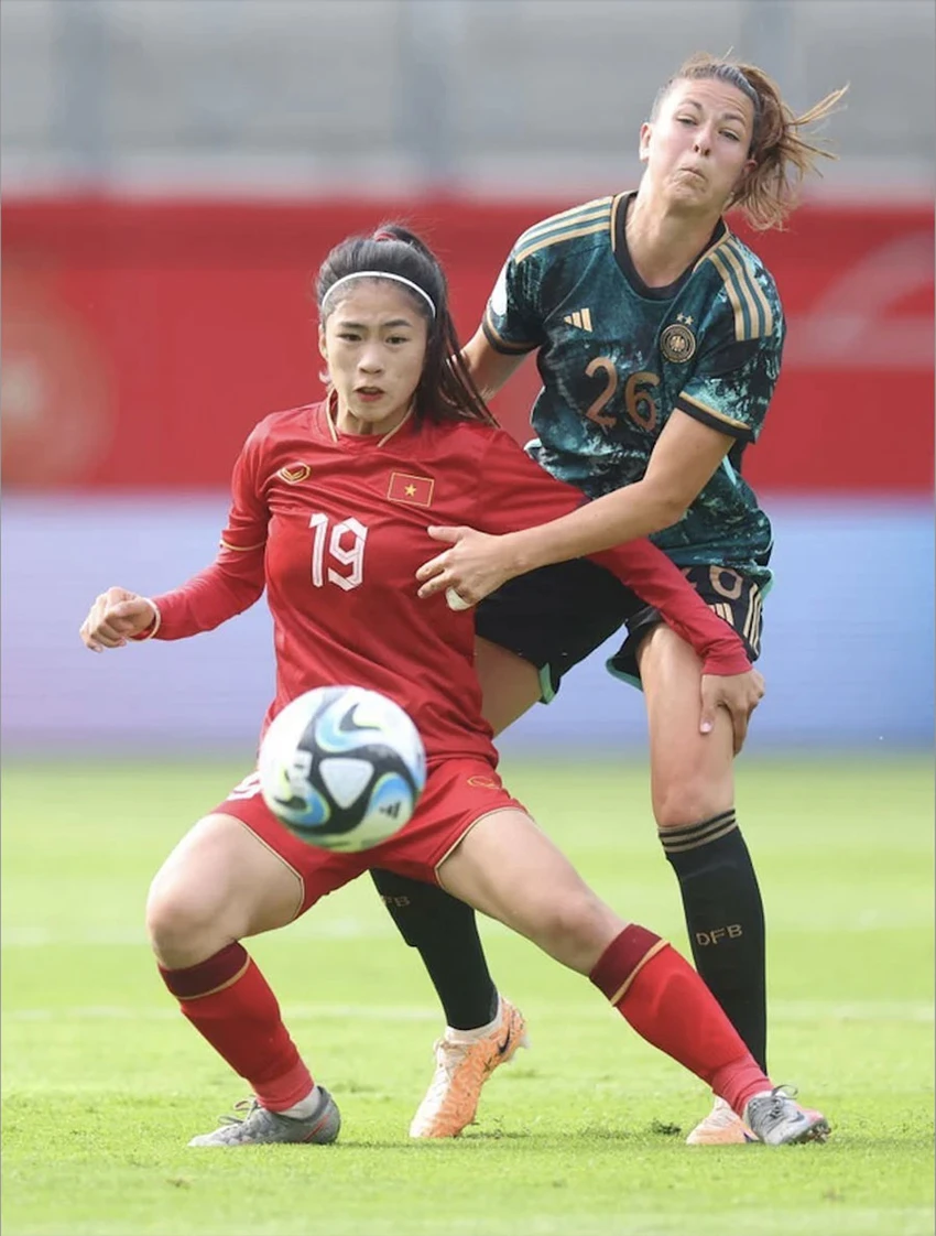 Thanh Nhã được AFC kỳ vọng sau bàn thắng ngoạn mục vào lưới đội tuyển Đức. Ảnh: GETTY IMAGES Thanh Nhã được AFC kỳ vọng sau bàn thắng ngoạn mục vào lưới đội tuyển Đức. Ảnh: GETTY IMAGES