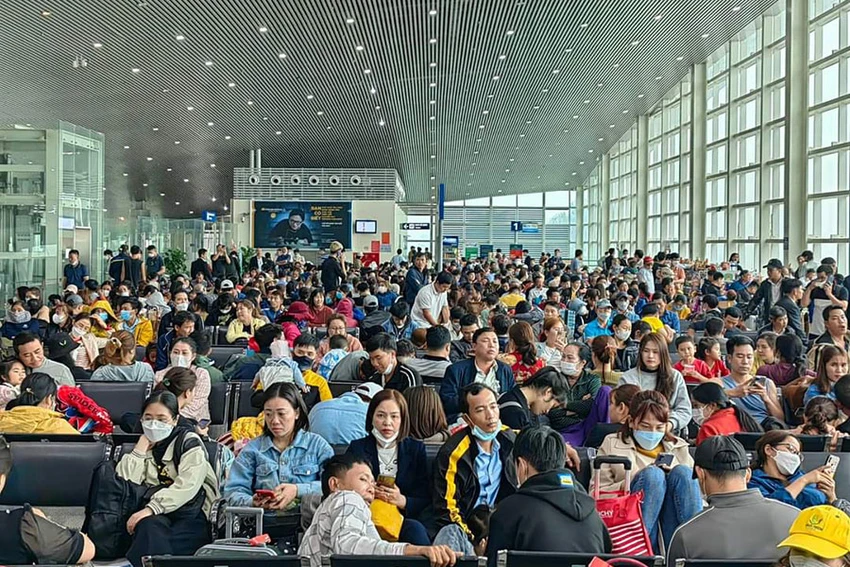 Theo số liệu thống kê của Cục Hàng không Việt Nam, 11 tháng đầu năm 2022 có 29.668 chuyến bay bị chậm. Ảnh: AN NHIÊN Theo số liệu thống kê của Cục Hàng không Việt Nam, 11 tháng đầu năm 2022 có 29.668 chuyến bay bị chậm. Ảnh: AN NHIÊN