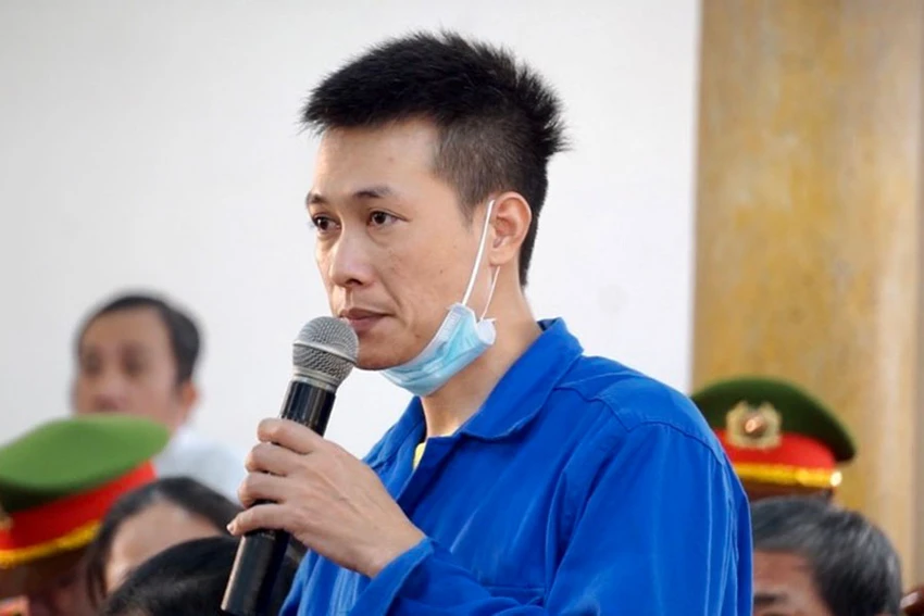 Bị cáo Lộc tại phiên xử. Ảnh: Hải Dương Bị cáo Lộc tại phiên xử. Ảnh: Hải Dương