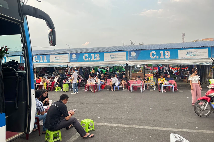 Vé xe Tết