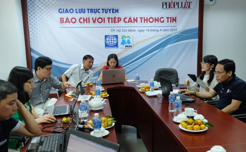 Giao lưu trực tuyến ‘Báo chí với quyền tiếp cận thông tin’ ảnh 65 Giao lưu trực tuyến ‘Báo chí với quyền tiếp cận thông tin’ ảnh 65