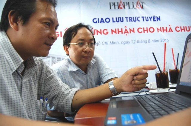 Giao lưu trực tuyến: Cấp giấy chứng nhận cho nhà chung cư ảnh 52 Giao lưu trực tuyến: Cấp giấy chứng nhận cho nhà chung cư ảnh 52