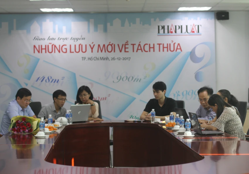 Giao lưu trực tuyến 'Những lưu ý mới về tách thửa' ảnh 27