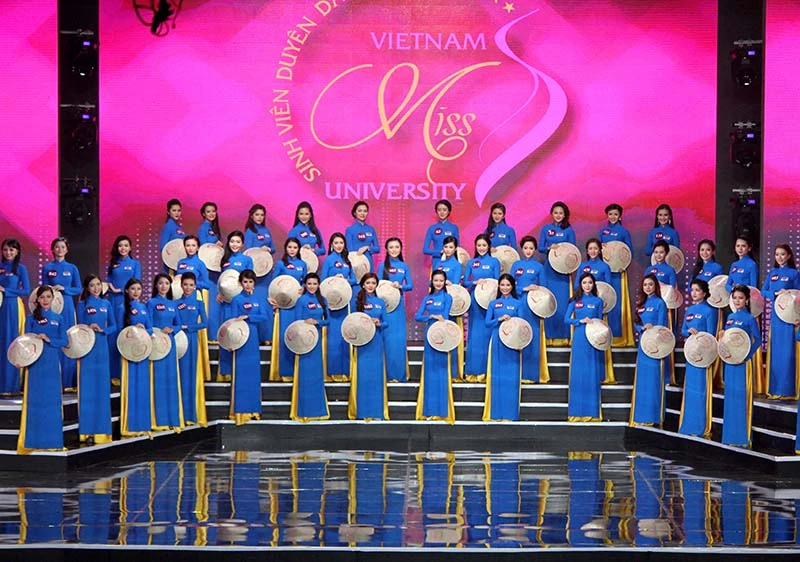 Đặng Mỹ Huyền đăng quang Hoa khôi Nữ sinh viên Việt Nam ảnh 2 Đặng Mỹ Huyền đăng quang Hoa khôi Nữ sinh viên Việt Nam ảnh 2
