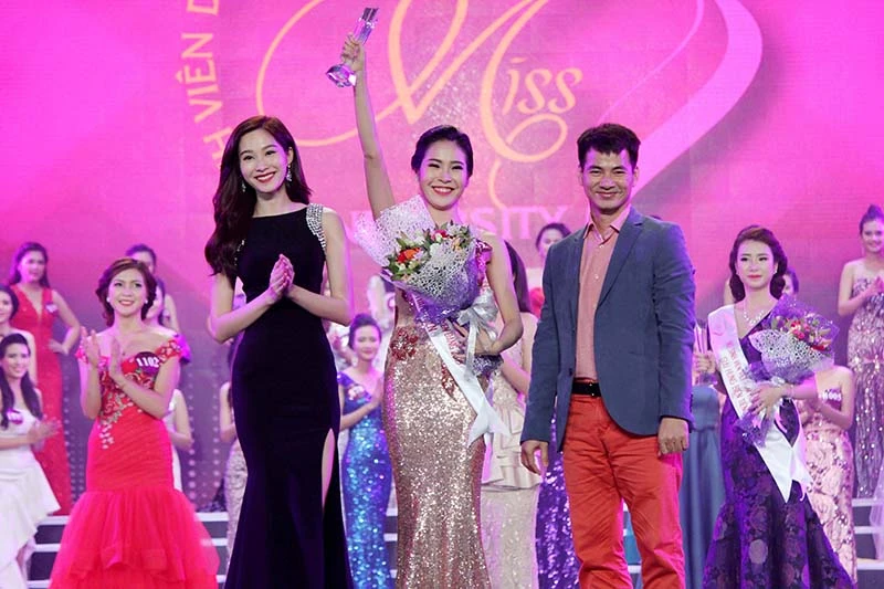 Đặng Mỹ Huyền đăng quang Hoa khôi Nữ sinh viên Việt Nam ảnh 8 Đặng Mỹ Huyền đăng quang Hoa khôi Nữ sinh viên Việt Nam ảnh 8