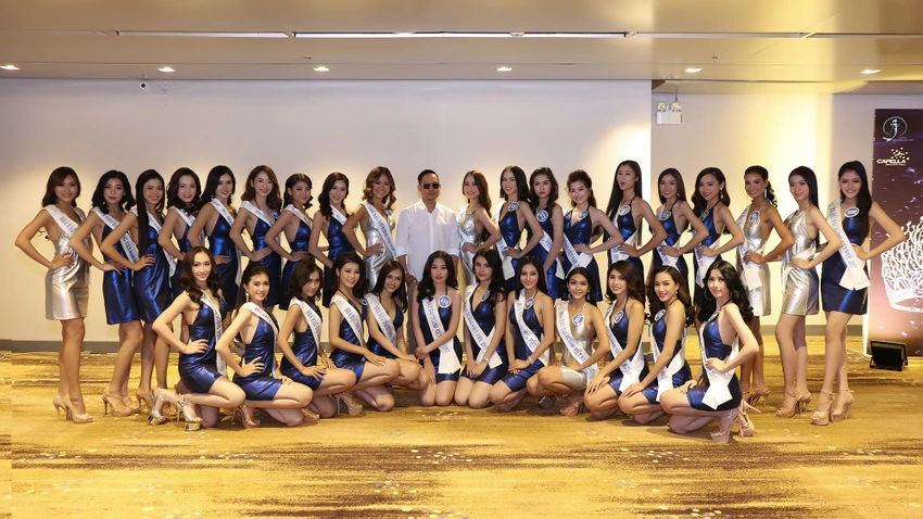 Top 33 Hoa hậu Đại Dương đã có mặt tại TP.HCM để chuẩn bị cho đêm chung kết.