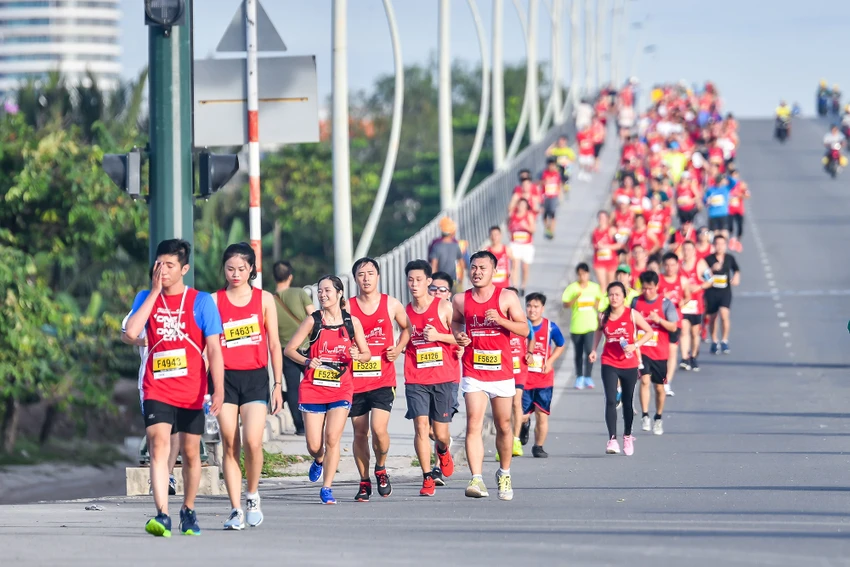 Những hình ảnh ấn tượng ở giải Marathon Quốc tế TP.HCM ảnh 3 Những hình ảnh ấn tượng ở giải Marathon Quốc tế TP.HCM ảnh 3