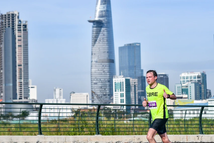 Những hình ảnh ấn tượng ở giải Marathon Quốc tế TP.HCM ảnh 4 Những hình ảnh ấn tượng ở giải Marathon Quốc tế TP.HCM ảnh 4