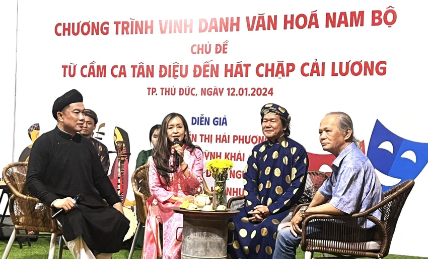 Từ Cầm ca tân điệu đến hát chặp cải lương
