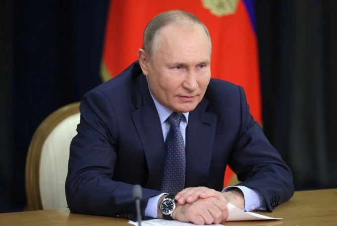 Tổng thống Nga Vladimir Putin. Ảnh: REUTERS Tổng thống Nga Vladimir Putin. Ảnh: REUTERS