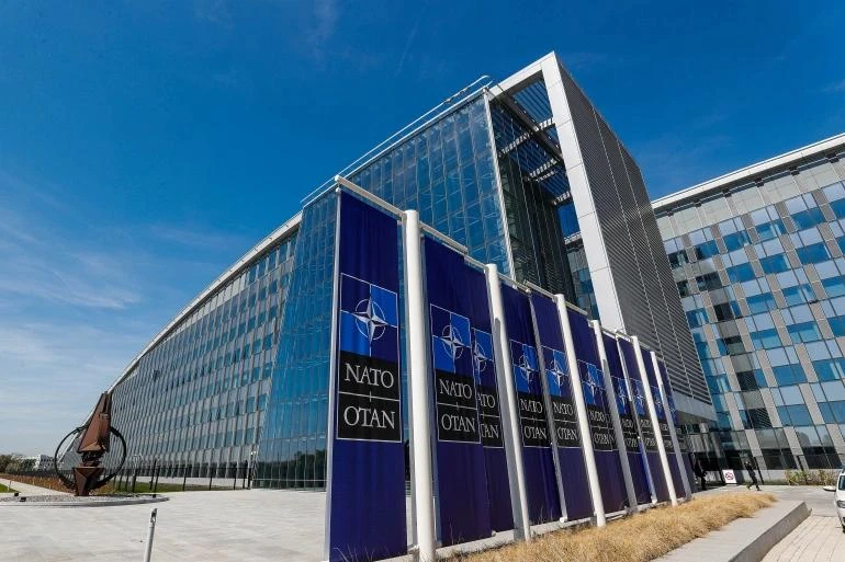 Trụ sở NATO ở thủ đô Brussels, Bỉ. Ảnh: REUTERS Trụ sở NATO ở thủ đô Brussels, Bỉ. Ảnh: REUTERS