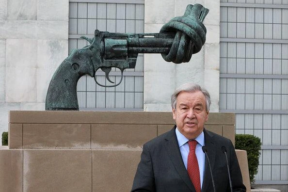 Tổng thư ký Liên Hợp Quốc Antonio Guterres. Ảnh: GETTY IMAGES