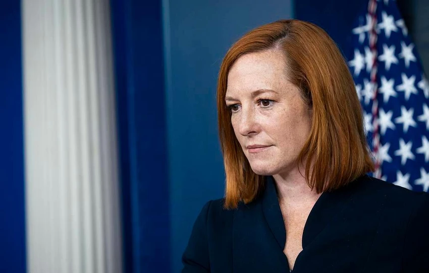 Thư ký báo chí Nhà Trắng Jen Psaki. Ảnh: EPA-EFE Thư ký báo chí Nhà Trắng Jen Psaki. Ảnh: EPA-EFE