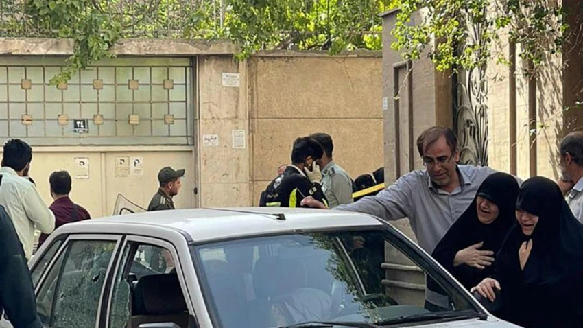 Hiện trường vụ ám sát. Ảnh: AFP Hiện trường vụ ám sát. Ảnh: AFP
