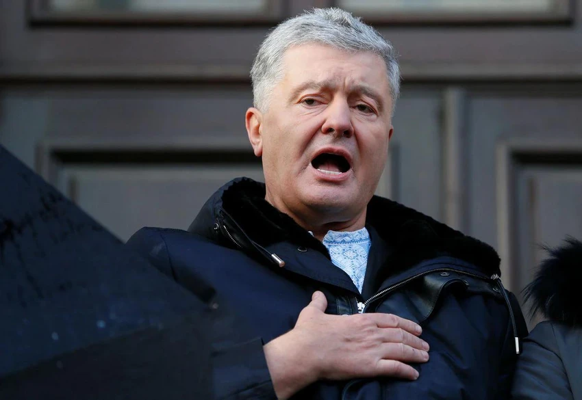 Cựu Tổng thống Ukraine Petro Poroshenko. Ảnh: REUTERS Cựu Tổng thống Ukraine Petro Poroshenko. Ảnh: REUTERS