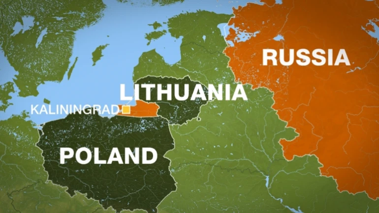 Vị trí của Kaliningrad. Ảnh: AL JAZEERA Vị trí của Kaliningrad. Ảnh: AL JAZEERA