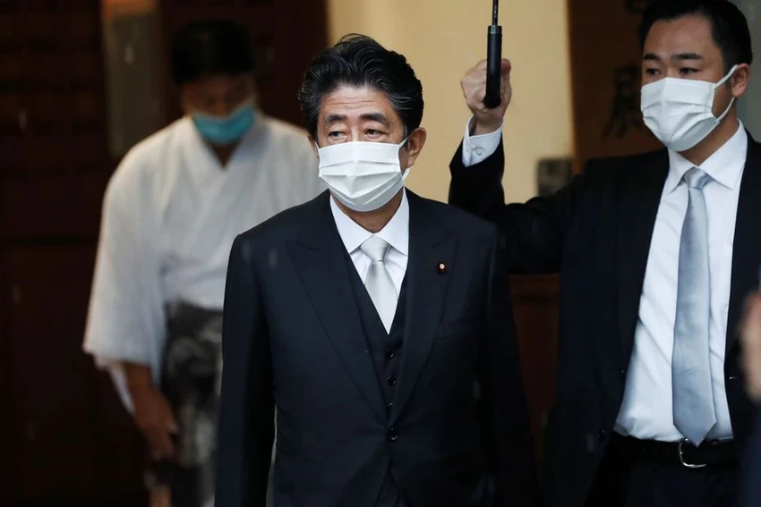 Cựu thủ tướng Nhật Shinzo Abe. Ảnh: REUTERS Cựu thủ tướng Nhật Shinzo Abe. Ảnh: REUTERS