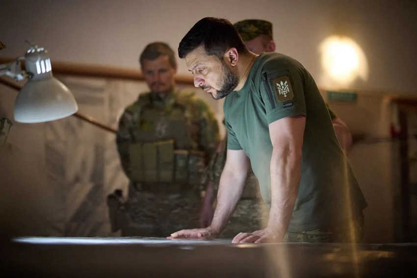 Tổng thống Ukraine - ông Volodymyr Zelensky. Ảnh: REUTERS Tổng thống Ukraine - ông Volodymyr Zelensky. Ảnh: REUTERS