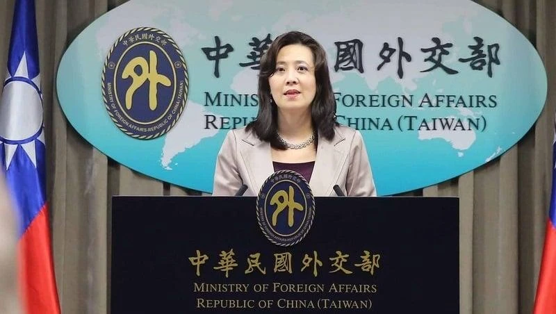 Người phát ngôn của Cơ quan Đối ngoại Đài Loan Âu Giang An. Ảnh: CNA Người phát ngôn của Cơ quan Đối ngoại Đài Loan Âu Giang An. Ảnh: CNA